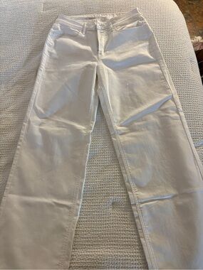 Old Navy White Wide Leg Jeans
